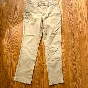 Old Navy Ultimate Straight Leg Khakis with Built-in Flex